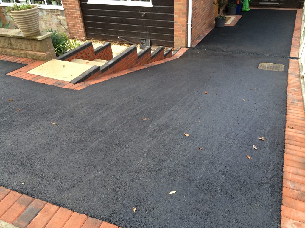 Sloped Tarmac Driveway Project
