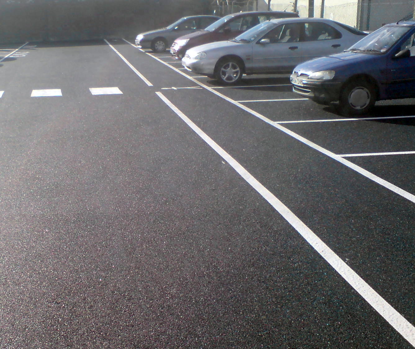 Which commercial surfacing requires the least maintenance?