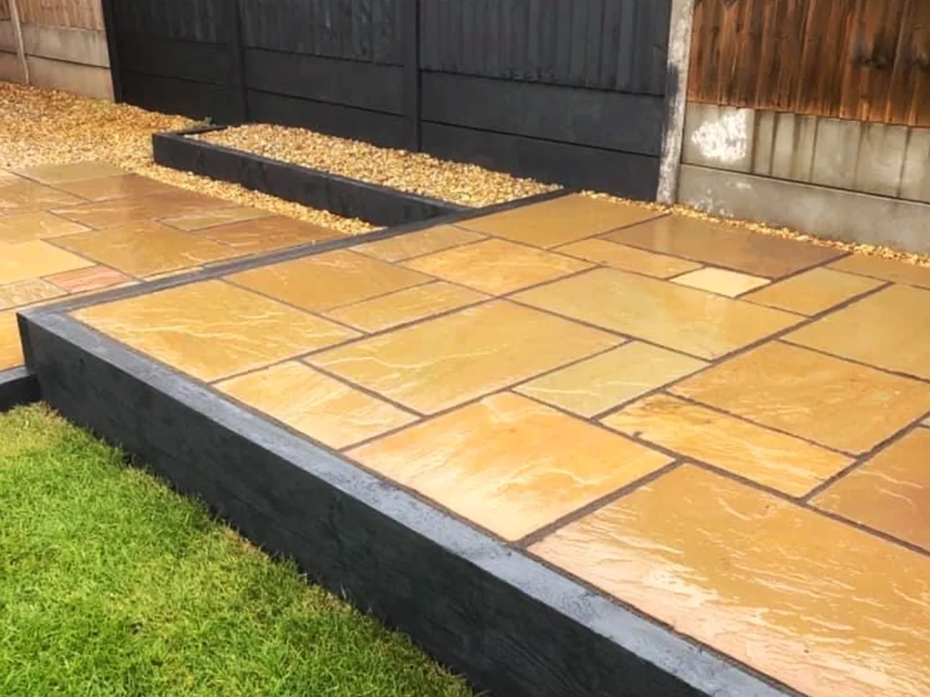 Indian Slate Patio Project